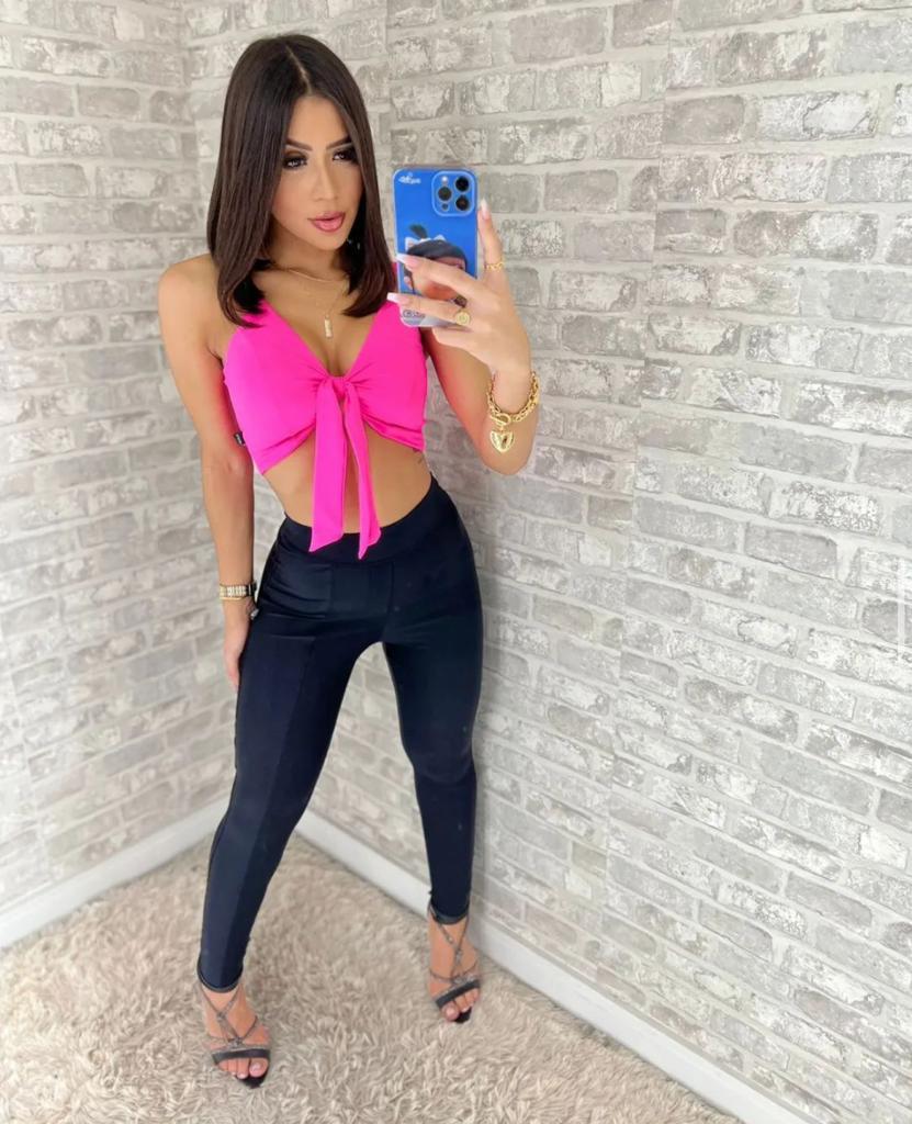 CROPPED EM POLIAMIDA 1152